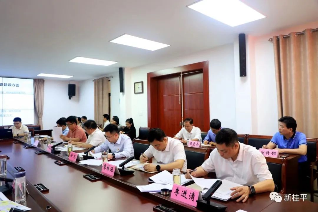 桂平市召开桂平新材料产业园项目工作推进会(图4)