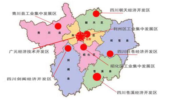 广元市“十三五”工业布局规划(图1)