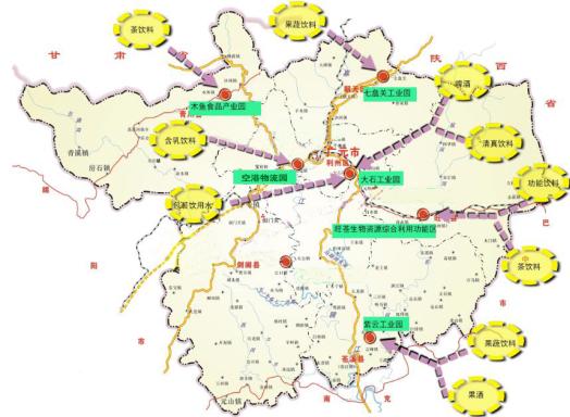 广元市“十三五”工业布局规划(图2)