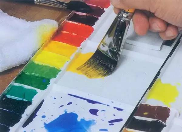 绘画干货 水彩画最实用的8个技法孩子都掌握哪些？(图7)