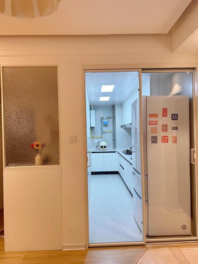 她家85㎡光一个洗手台就圈粉无数入户鞋柜+餐边柜更是绝了(图13)
