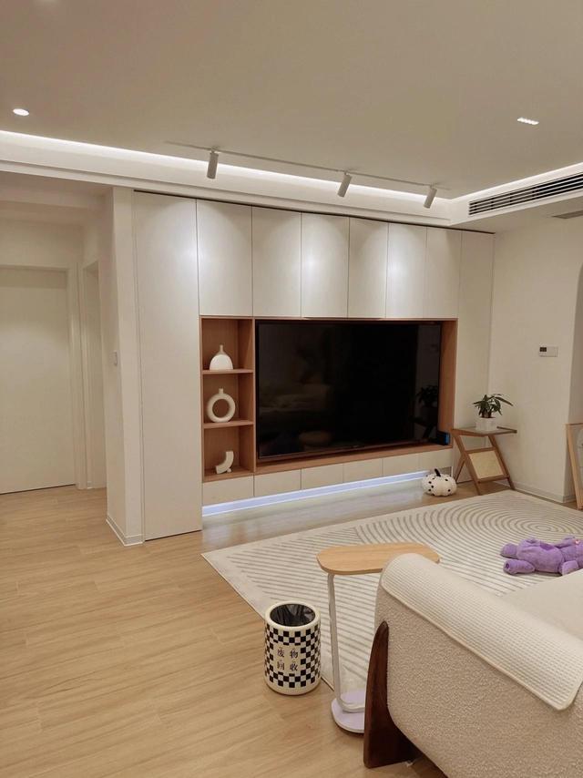 她家85㎡光一个洗手台就圈粉无数入户鞋柜+餐边柜更是绝了(图12)