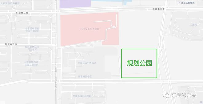 好消息！东坝将建新公园和少年宫！位置在这儿！(图2)