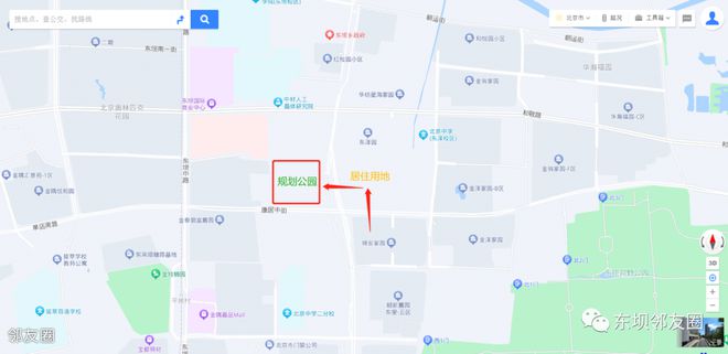 好消息！东坝将建新公园和少年宫！位置在这儿！(图1)
