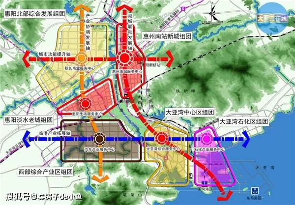 环大亚湾新区发展总体规划修编（2020-35年）公示(图8)