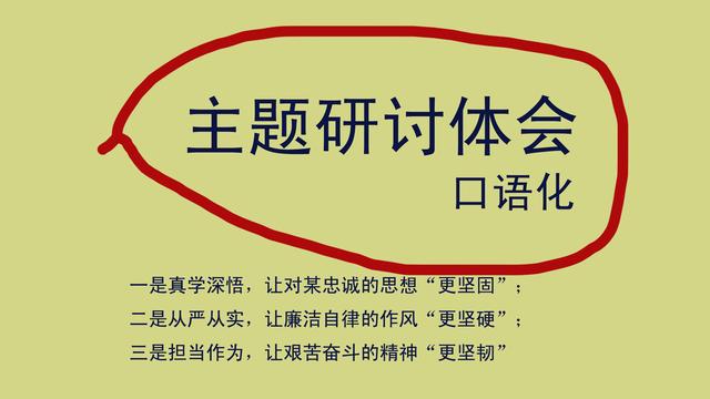 高水平主题研讨体会材料口语化交流“三个更”值得研究(图1)