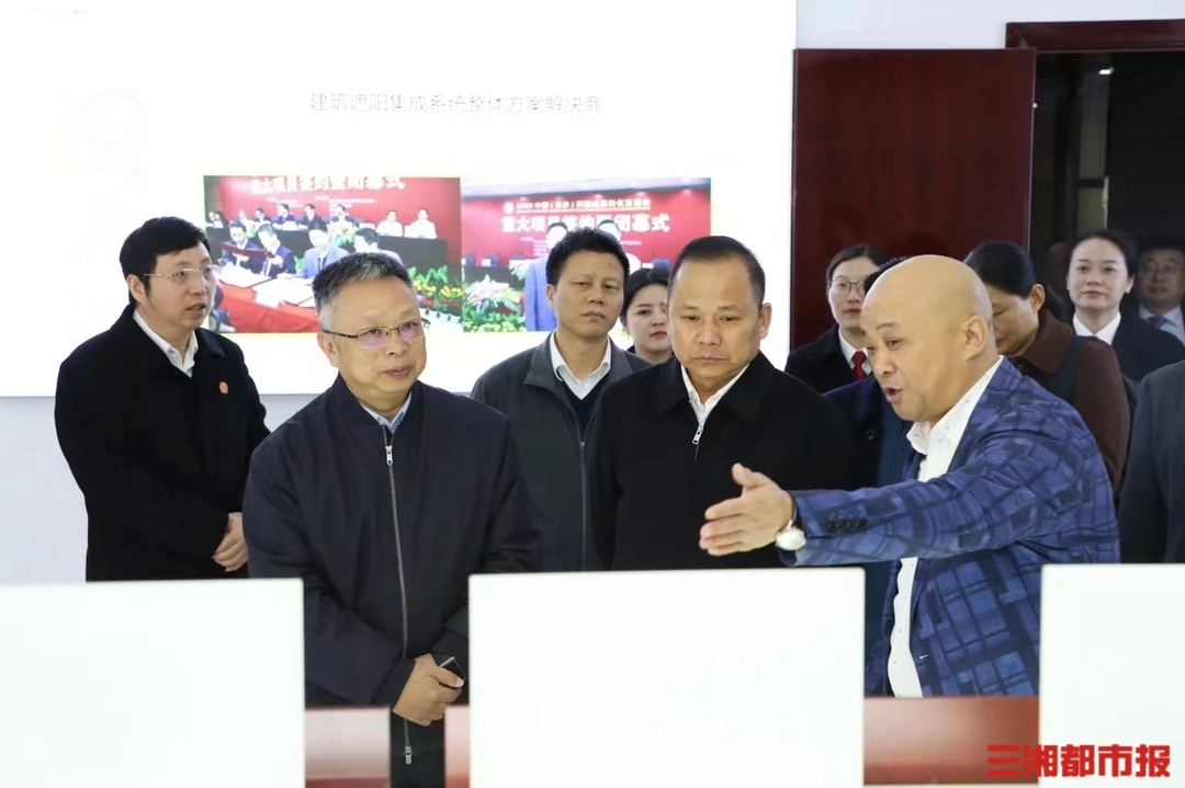 长沙中院实地走访破产重整企业并召开调研座谈会(图2)