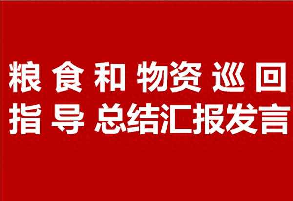 领导调研座谈会个人发言材料(上级来调研简短表态发言)(图1)
