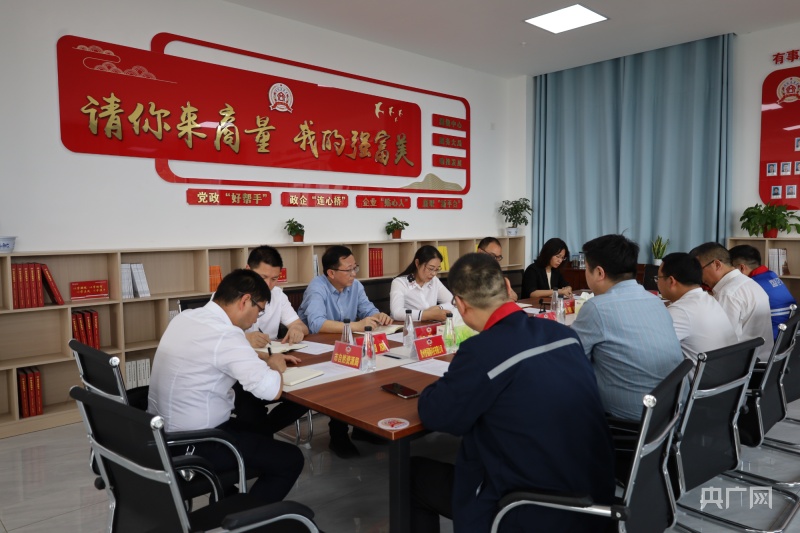 讲好“中国式商量”故事丨问“企”何以解忧？协商入园开“良方”增底气(图2)