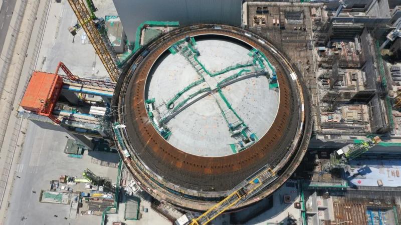 新质生产力丨打造全球标杆建新功！中核华兴承建的国内首个核岛无粘结预应力工程圆满完工(图4)
